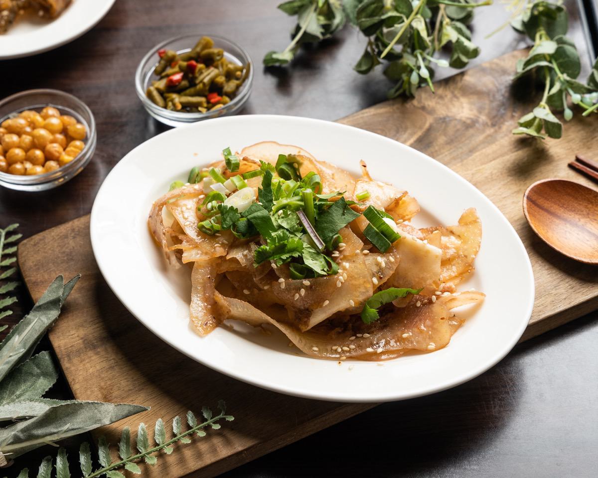 巷口一碗酸辣粉 新北永和店 涼拌鯛魚皮 2880x2304